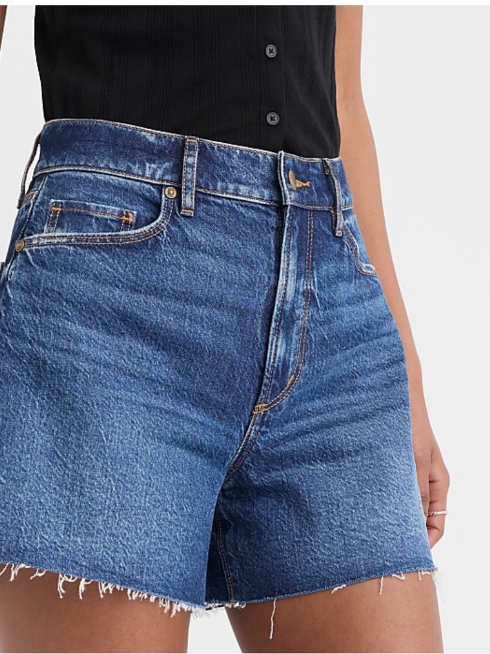 Loft Rivete Cut-Off Shorts
